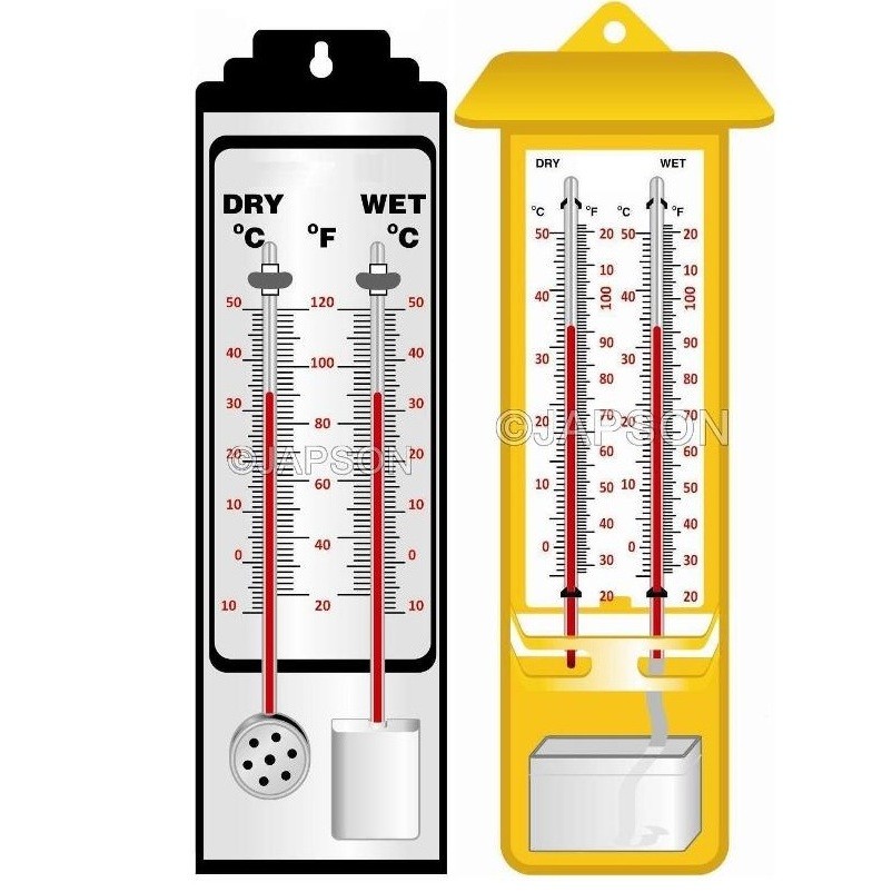 Dry Wet Hygrometer